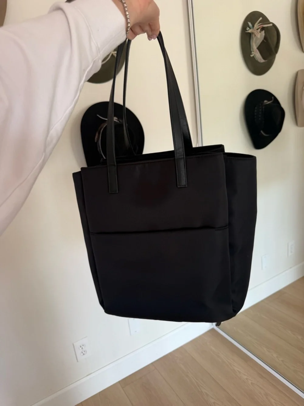 BEIS Black Work Tote - Picture 2 of 5